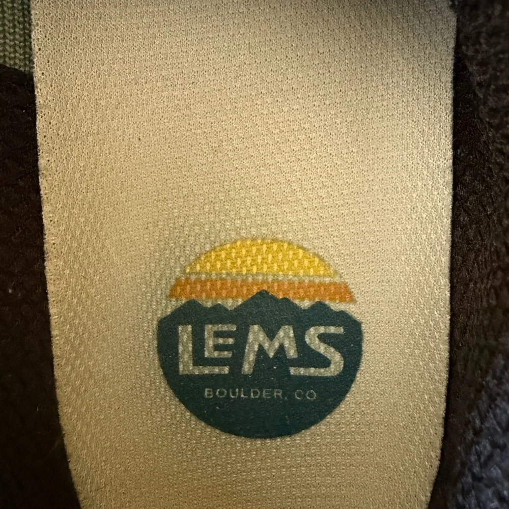 LEMS Women's Athletic Sneakers in Gray, Green & Purple - Picture 6 of 7